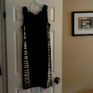 RD Style midi dress black.